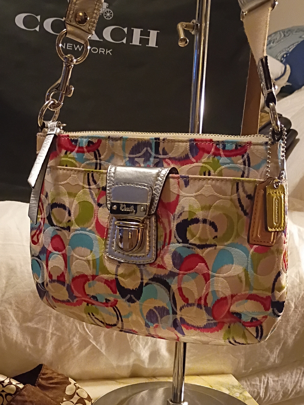 Coach Poppy Dream Signature Crossbody